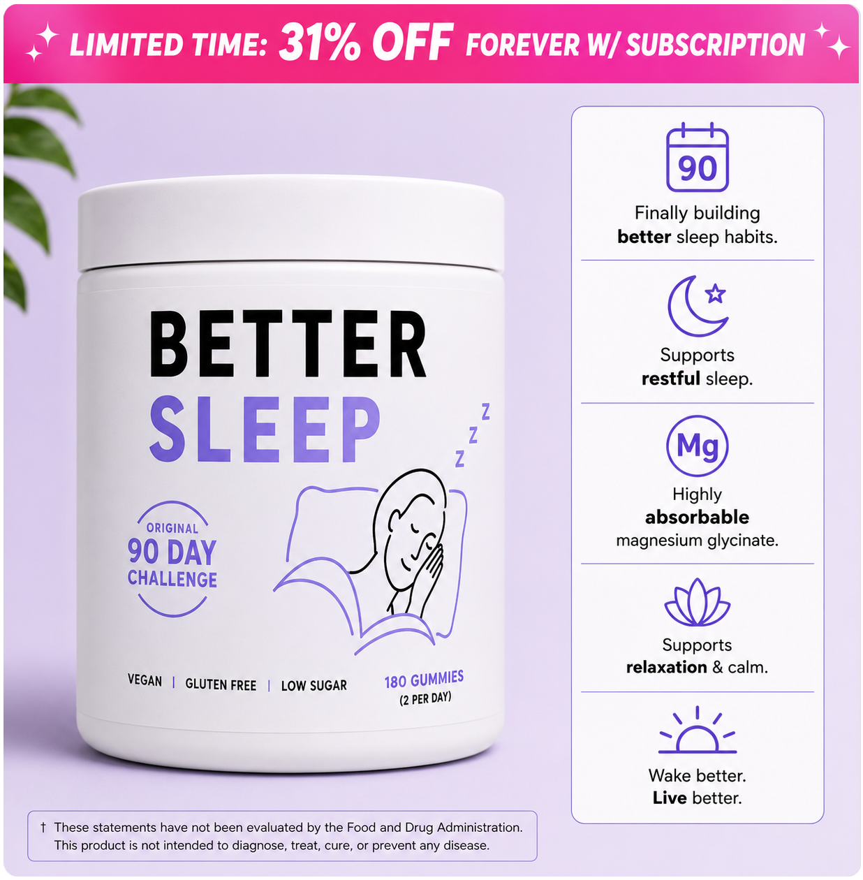 Better Sleep 90 Day Challenge
